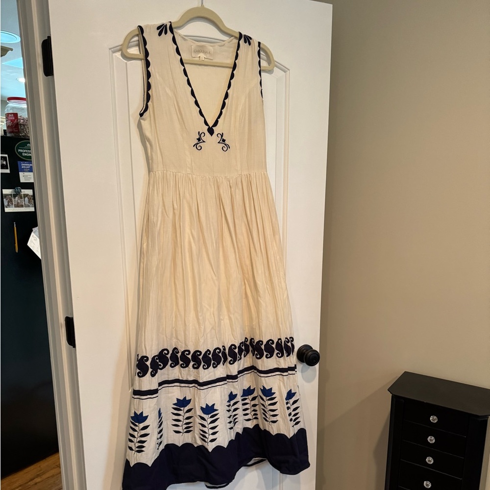 Carolina K Cream Dress
